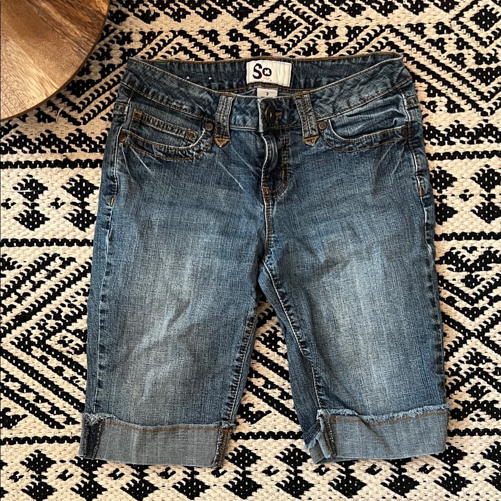 SO Classic Blue Denim Shorts